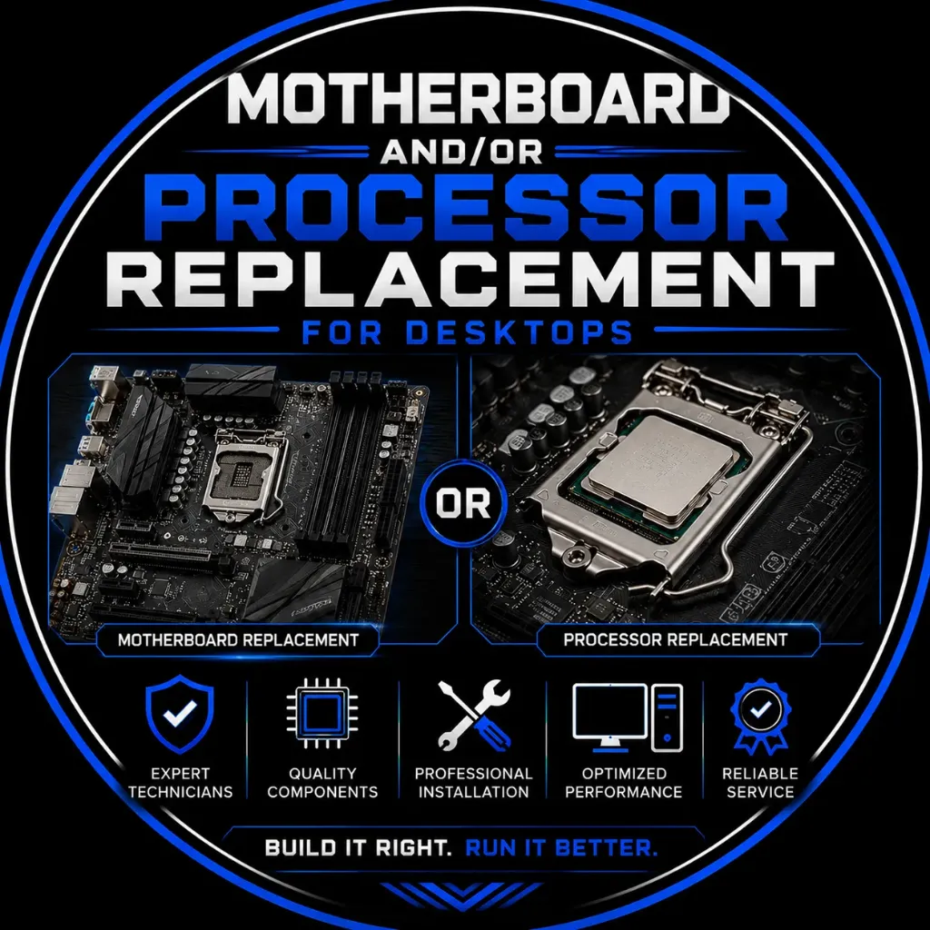 Motherboard/CPU Replacement